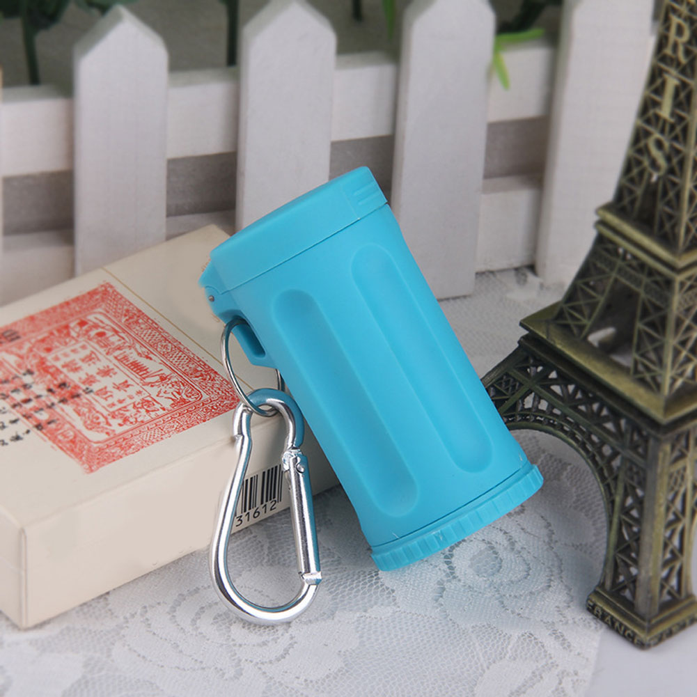 Durable Portable Mini Ashtray Pocket Keychain Car Outdoor Smoking Accessories