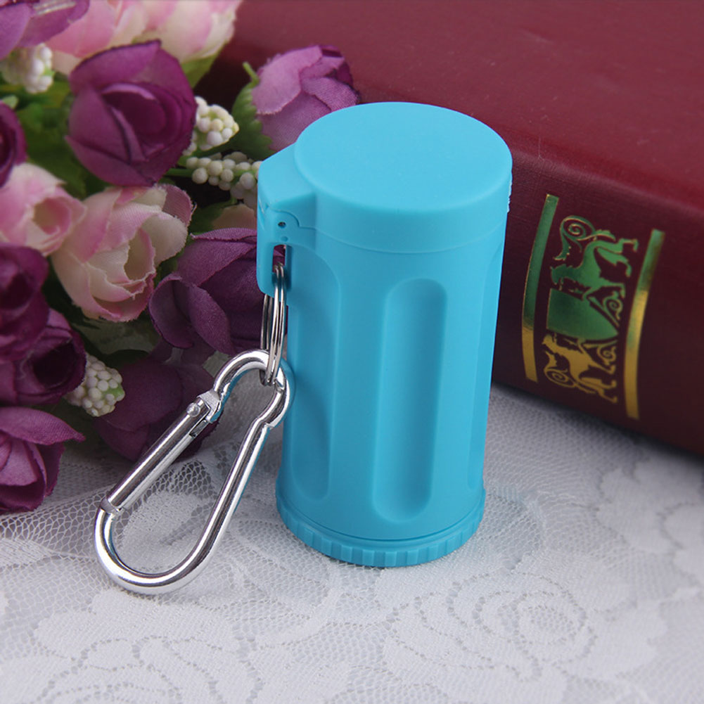 Durable Portable Mini Ashtray Pocket Keychain Car Outdoor Smoking Accessories