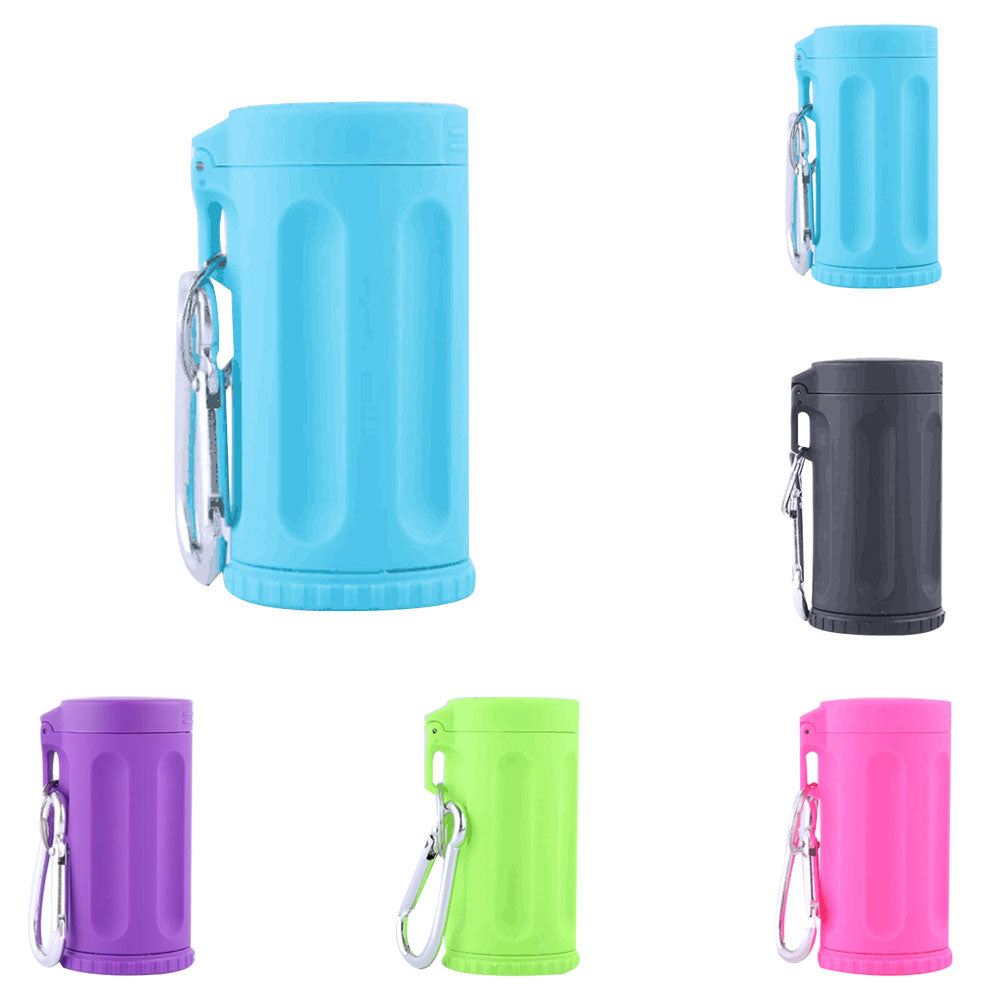Durable Portable Mini Ashtray Pocket Keychain Car Outdoor Smoking Accessories
