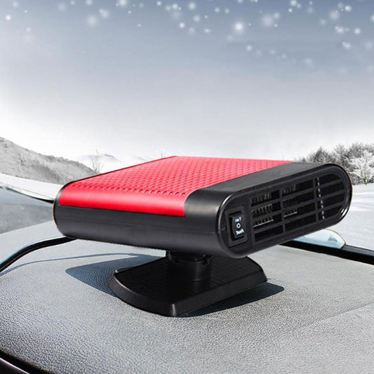 12V 360° Rotating Fast Heating Fan Heater Auto Car Vehicle Defroster Demister