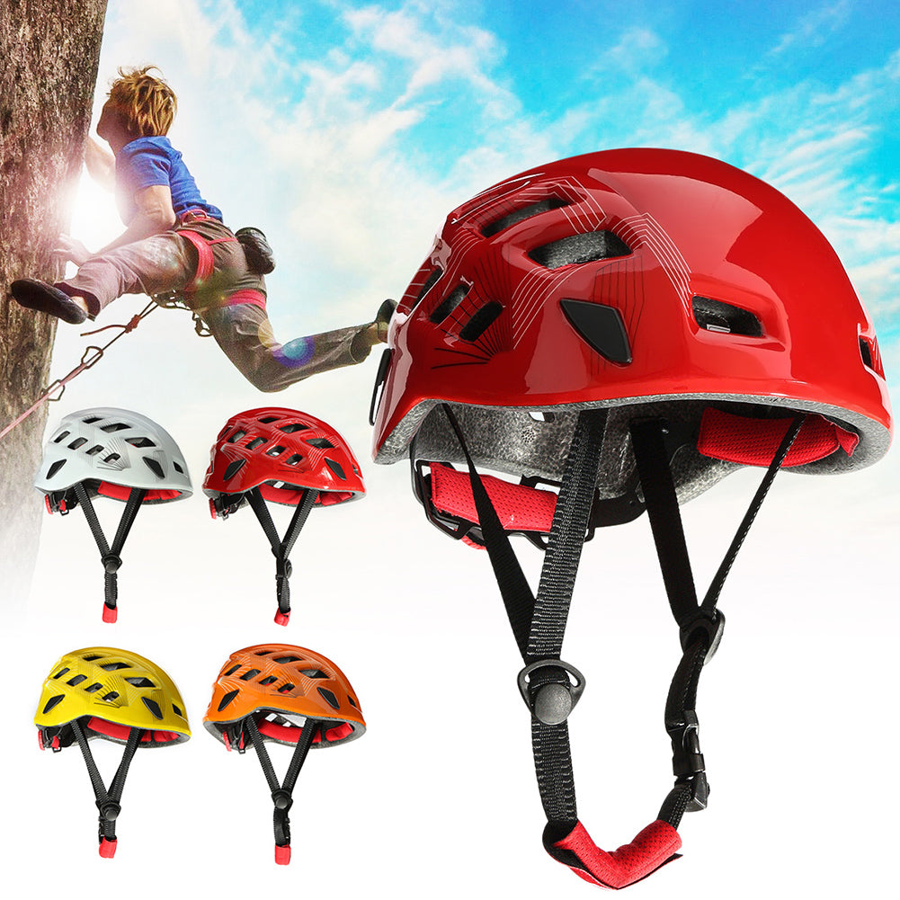 Safety Rock Climbing Downhill Caving Rappelling Rescue Helmet Head Protector