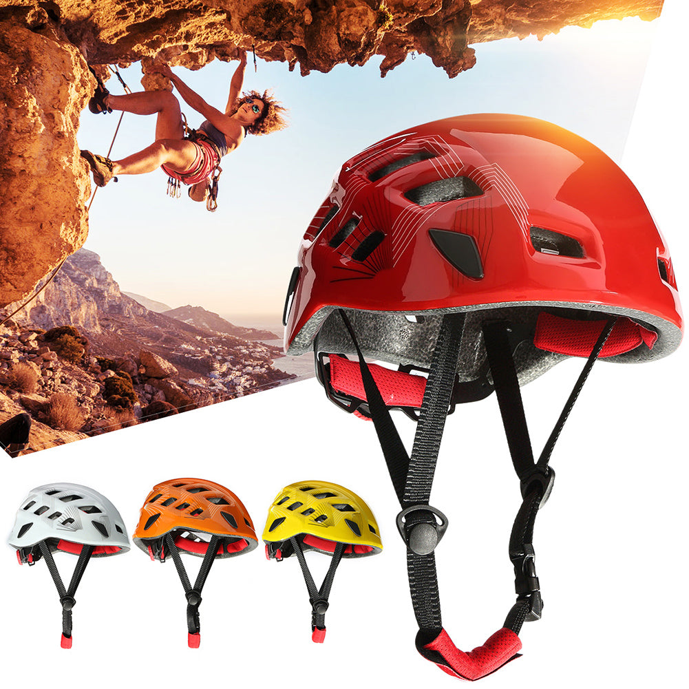 Safety Rock Climbing Downhill Caving Rappelling Rescue Helmet Head Protector