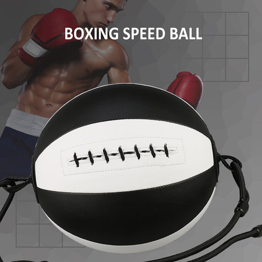 Workout Training Equipment Faux Leather Stress Relief Punching Boxing Speed Ball