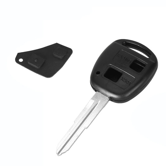 Remote Replacement Car Key Shell Case For Toyota Yaris Uncut Blade Button Pad