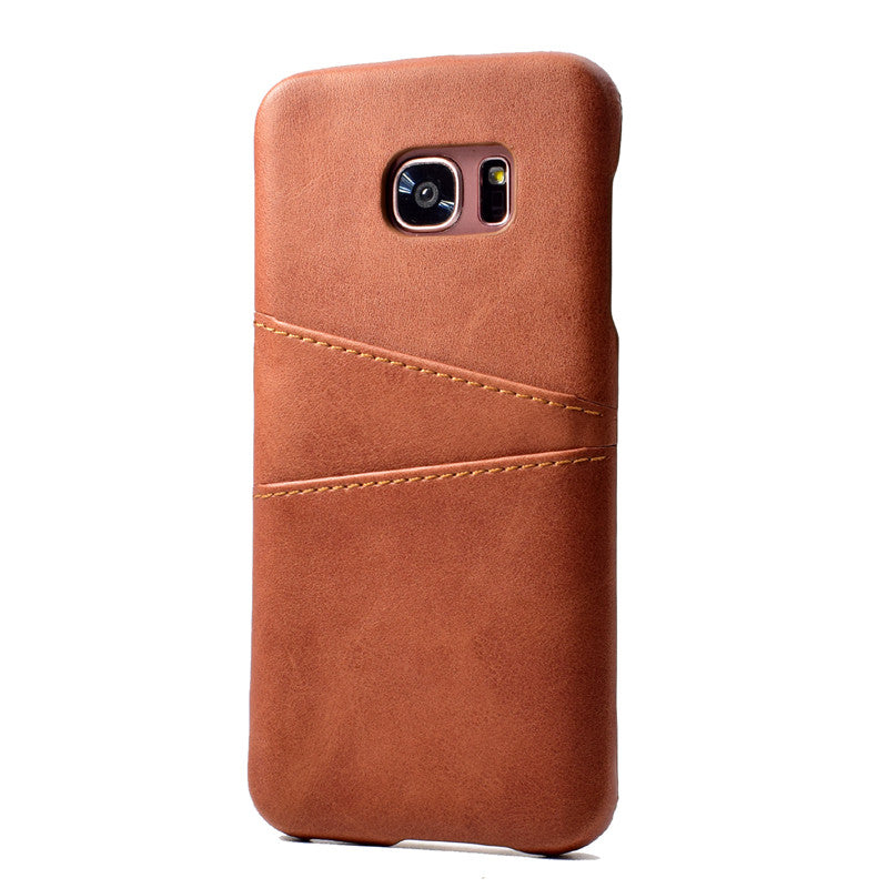 PU Leather Coque For Samsung Galaxy S7 case Luxury Back Cover Card Holder Mobile Phone Cases For Samsung Galaxy S7 Edge