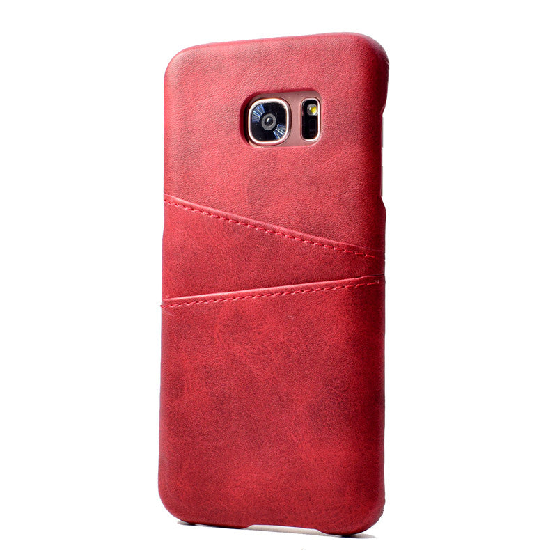 PU Leather Coque For Samsung Galaxy S7 case Luxury Back Cover Card Holder Mobile Phone Cases For Samsung Galaxy S7 Edge