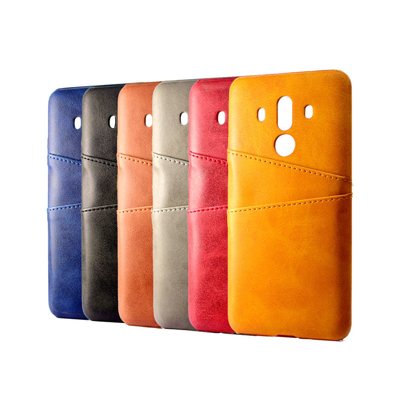 PU Leather Coque For Huawei Mate 10 Pro case Luxury Back Cover Card Holder Mobile Phone Cases