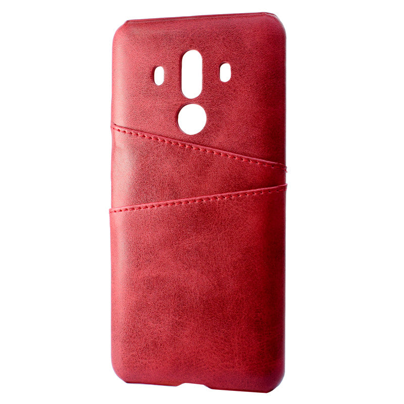 PU Leather Coque For Huawei Mate 10 Pro case Luxury Back Cover Card Holder Mobile Phone Cases