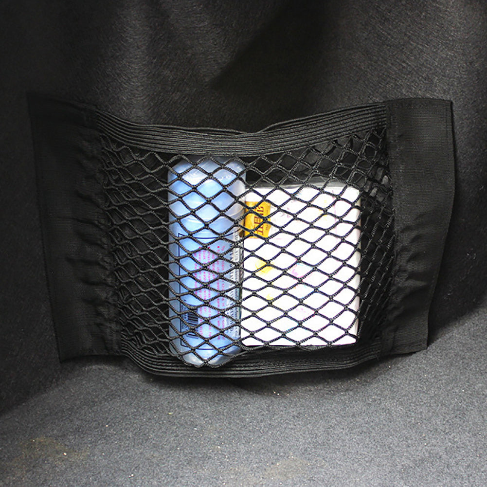 Auto Car Back Rear Trunk Seat Elastic Storage Net Mesh Organizer Pocket Bag
