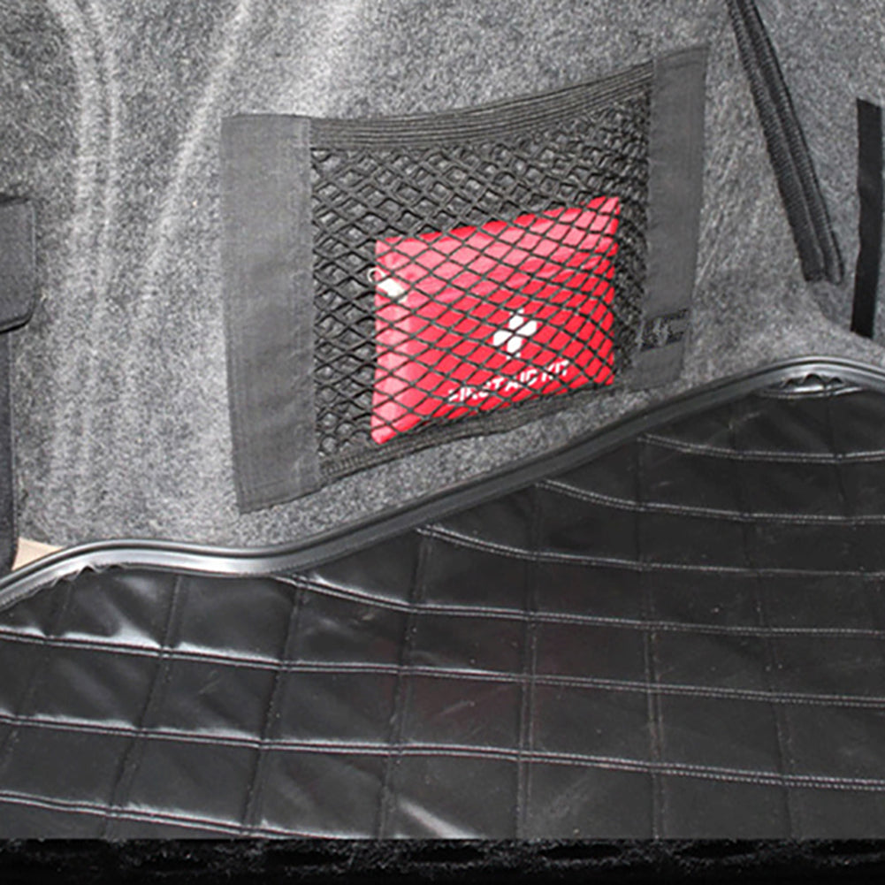 Auto Car Back Rear Trunk Seat Elastic Storage Net Mesh Organizer Pocket Bag