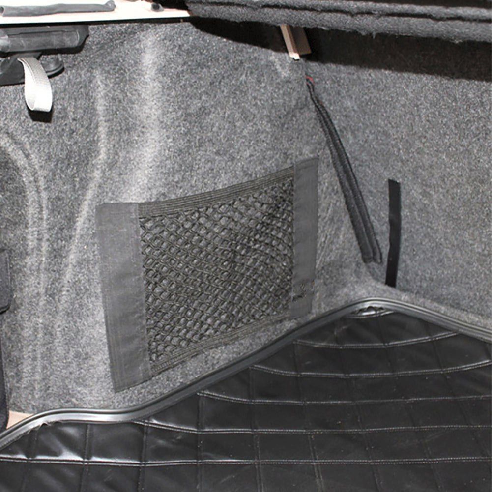 Auto Car Back Rear Trunk Seat Elastic Storage Net Mesh Organizer Pocket Bag