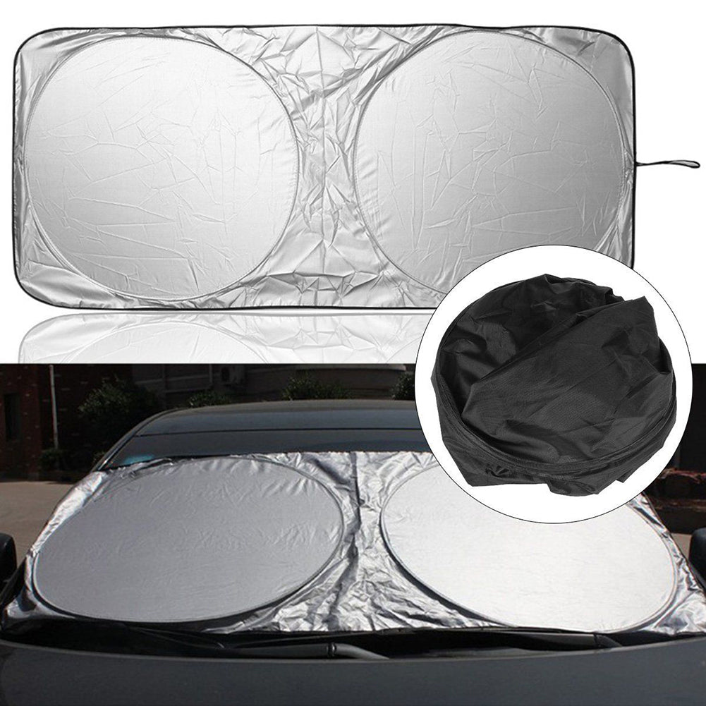 Car Front Window Sun Shade Visor Folding Windshield Anti-UV Cover Protector