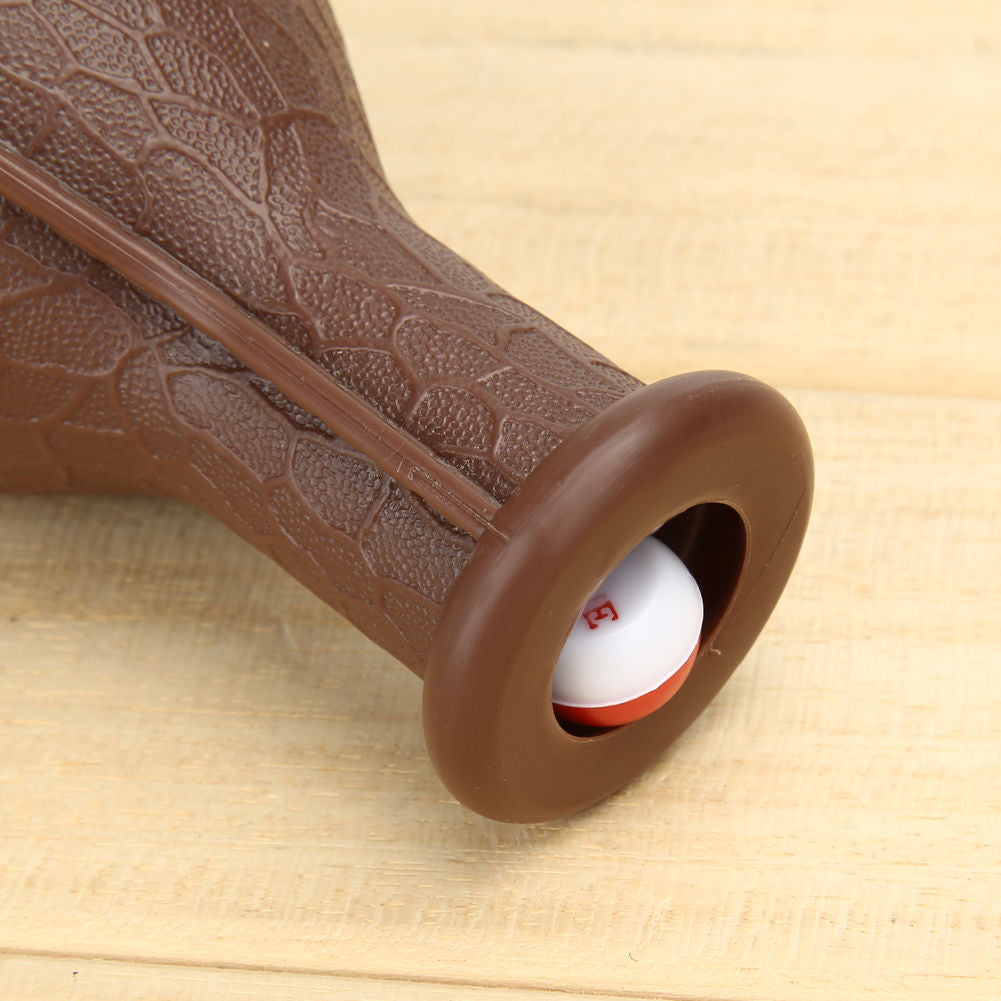 Portable Billiard Kelly Pool Shaker Bottle 16 Numbered Tally Balls Pea Accessory