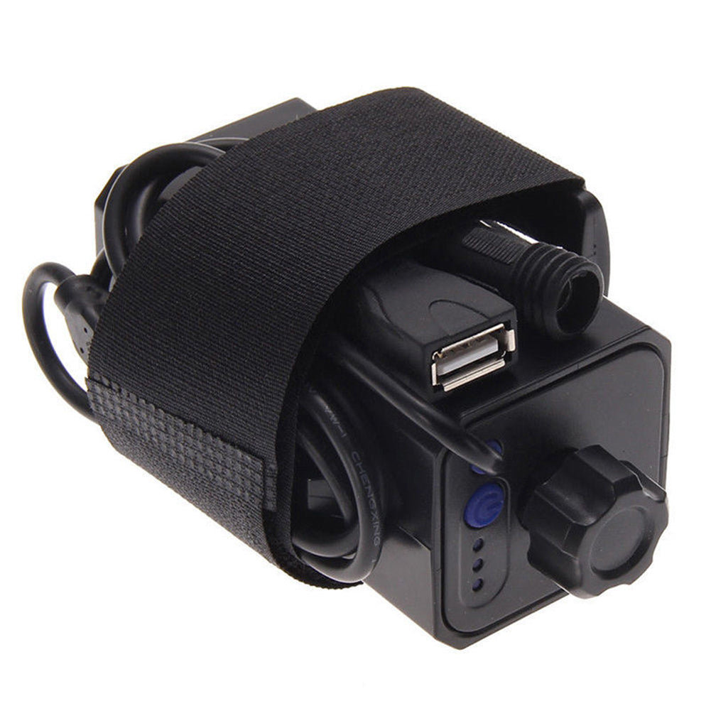 Waterproof DC 8.4V 4x 18650 Battery Pack Box Case Cover for Bicycle Bike Lamp
