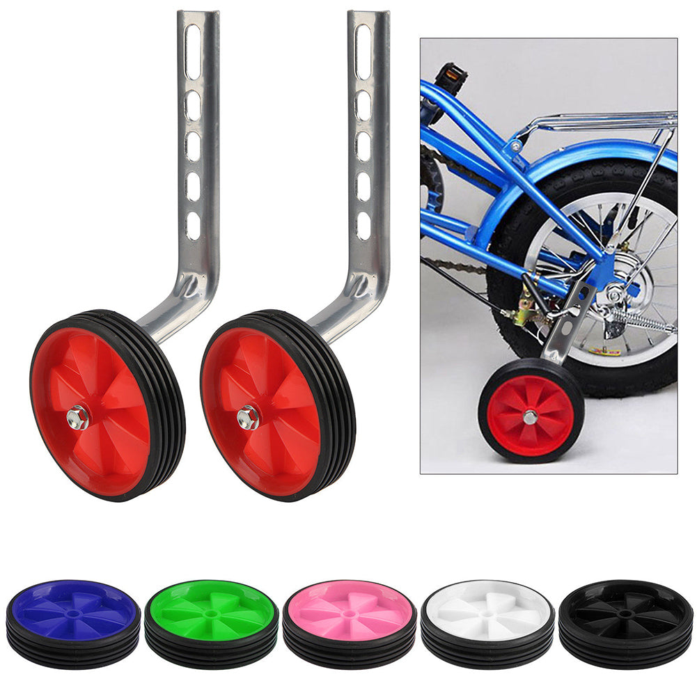 2Pcs 12-20 Inch Universal Children Kids Bicycle Bike Auxiliary Wheel Accessories