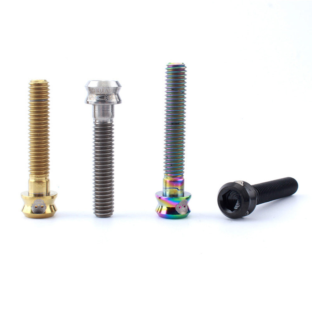 M6 Mountain Road Bike Bicycle Bowl Cover Titanium Alloy Screw Stem Accessories