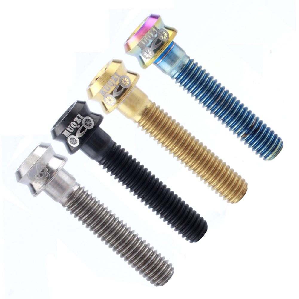 M6 Mountain Road Bike Bicycle Bowl Cover Titanium Alloy Screw Stem Accessories