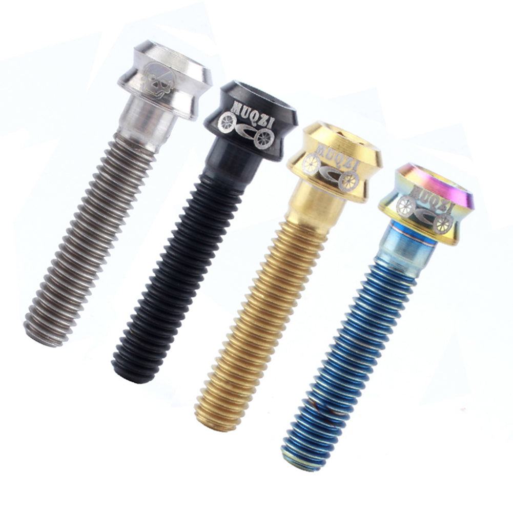 M6 Mountain Road Bike Bicycle Bowl Cover Titanium Alloy Screw Stem Accessories
