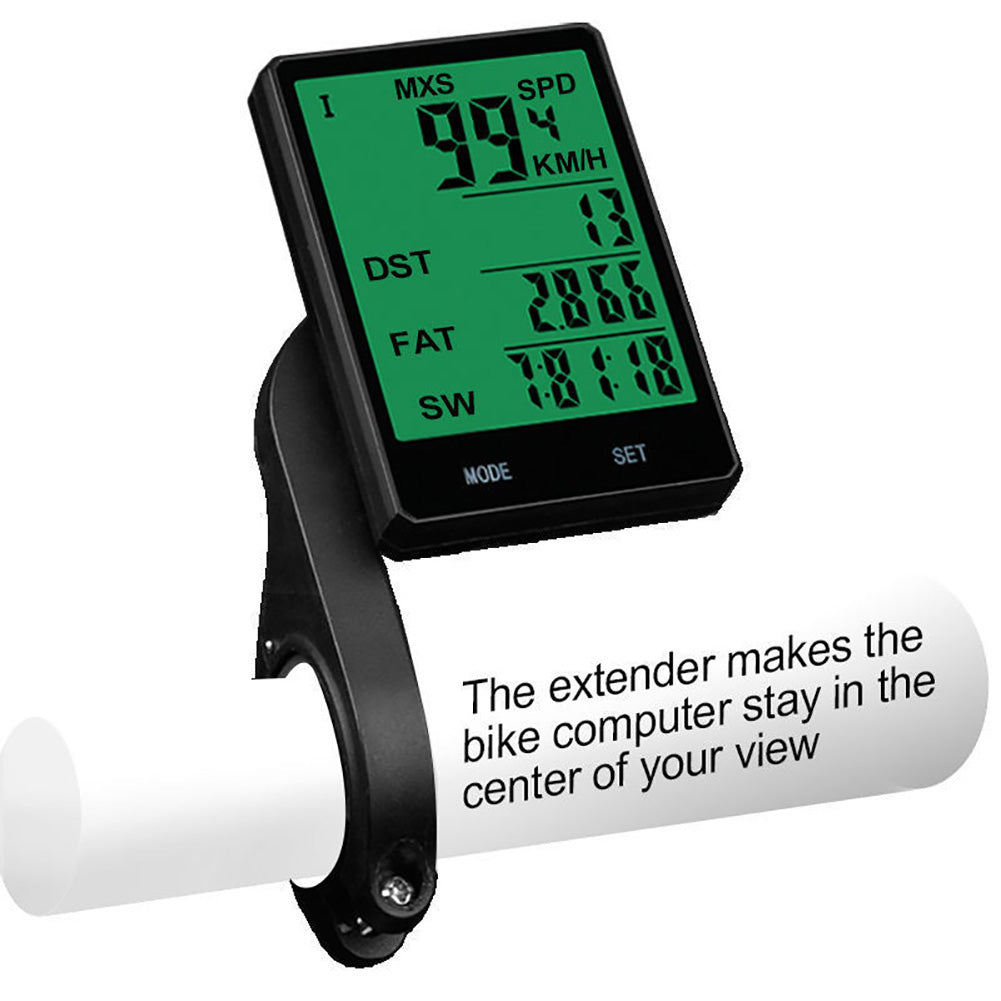 Wired/Wireless Waterproof Backlight Bicycle Computer Bike Speedometer Odometer