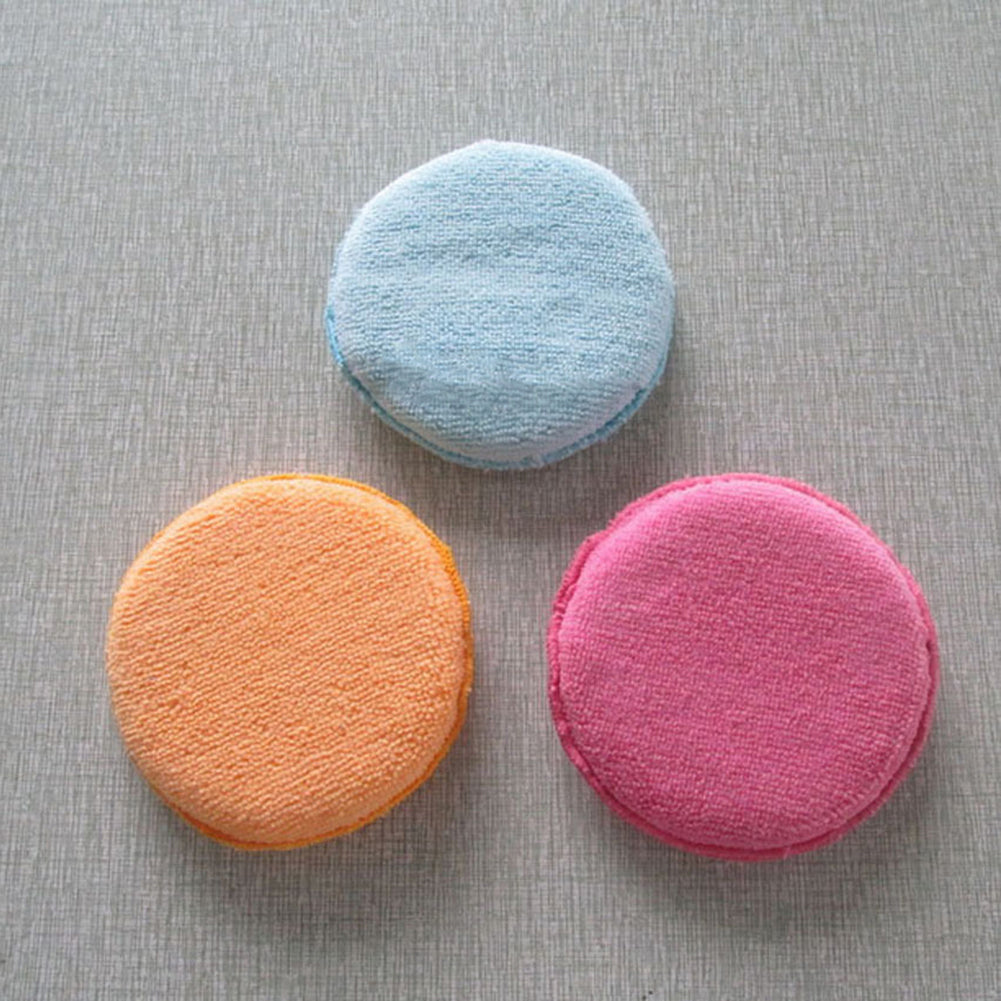 Auto Care Soft Microfiber Car Wax Applicator Pads Polishing Sponges with Pocket