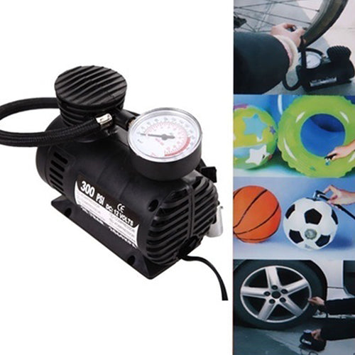 Portable Auto Car 12V 300 PSI Air Compressor Electric Tire Inflator Pump Tool