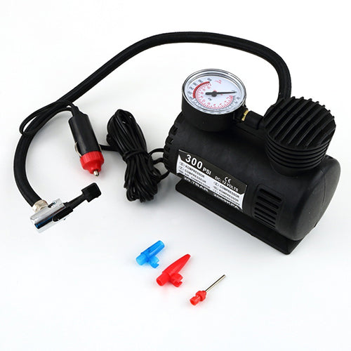 Portable Auto Car 12V 300 PSI Air Compressor Electric Tire Inflator Pump Tool