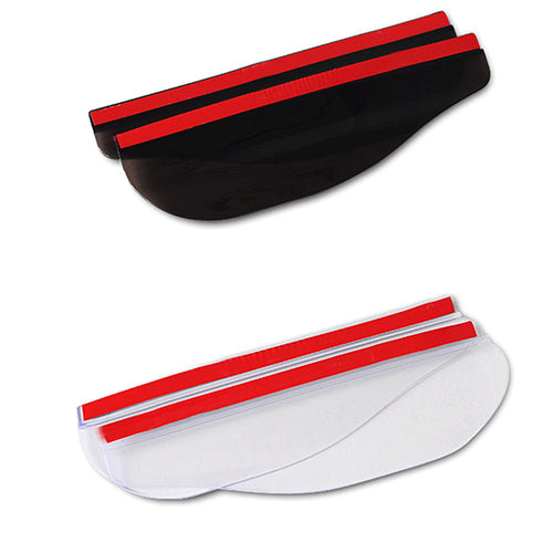 Universal Rear View Side Mirror Rain Eyebrow Board Shade Shield Visor for Car