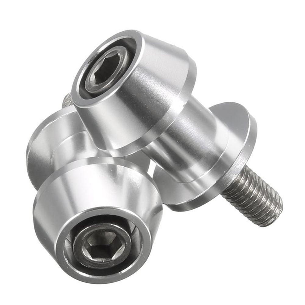 2Pcs 8mm/10mm Motorcycle CNC Swingarm Sliders Spools for Honda Suzuki Kawasaki