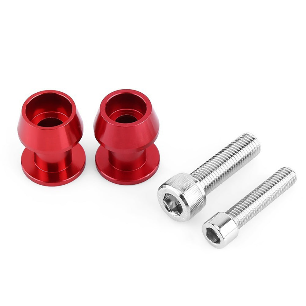 2Pcs 8mm/10mm Motorcycle CNC Swingarm Sliders Spools for Honda Suzuki Kawasaki