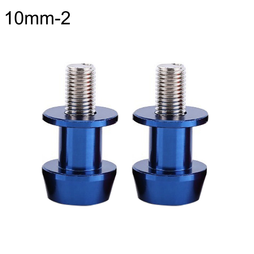 2Pcs 8mm/10mm Motorcycle CNC Swingarm Sliders Spools for Honda Suzuki Kawasaki
