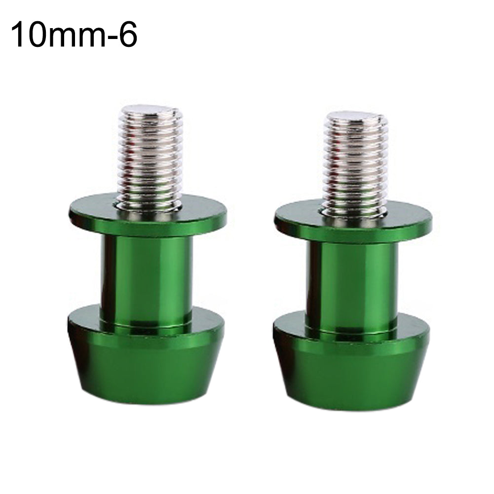 2Pcs 8mm/10mm Motorcycle CNC Swingarm Sliders Spools for Honda Suzuki Kawasaki