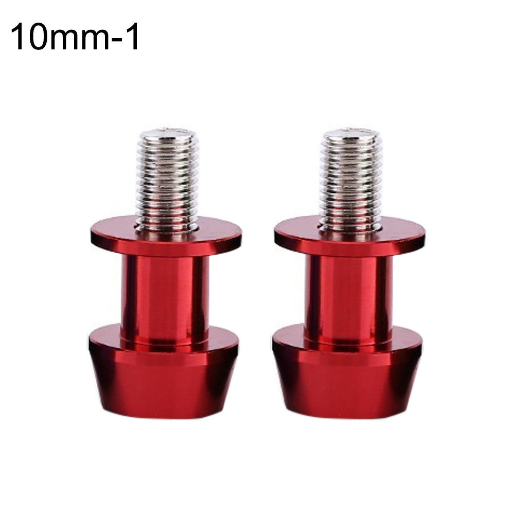 2Pcs 8mm/10mm Motorcycle CNC Swingarm Sliders Spools for Honda Suzuki Kawasaki