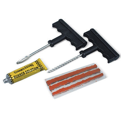 6 Pcs/Set Auto Car Bike Tubeless Tire Tyre Puncture Plug Safety Repair Tool Kit