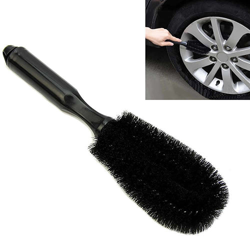 Car Vehicle Motorcycle Wheel Hub Tire Rim Scrub Brush Washing Cleaning Tool Cleaner