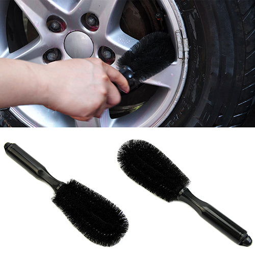 Car Vehicle Motorcycle Wheel Hub Tire Rim Scrub Brush Washing Cleaning Tool Cleaner