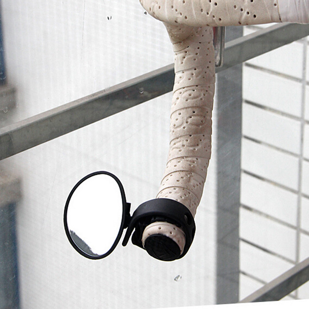 Universal Bicycle Cycling Handlebar Flexible Safety Rearview Rear View Mirror