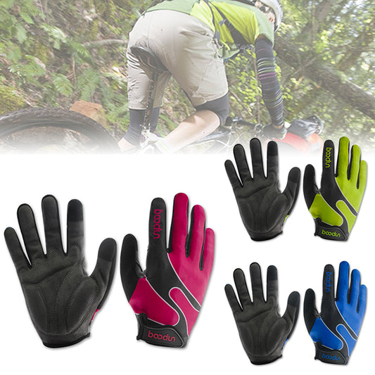 Touch Screen Full Finger Windproof Outdoor Sport Men Women Winter Cycling Gloves