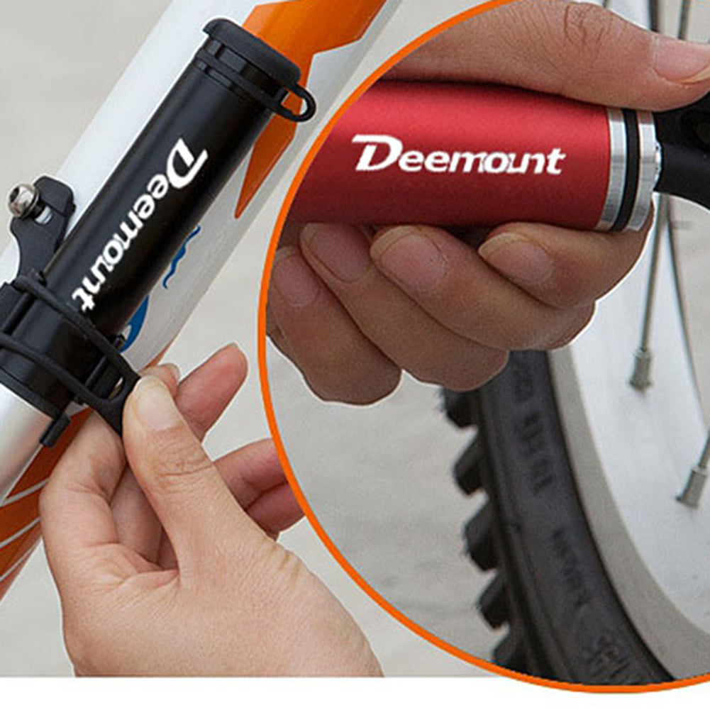 Mini Portable Bike Bicycle Tire Inflator High-Pressure Aluminium Alloy Air Pump