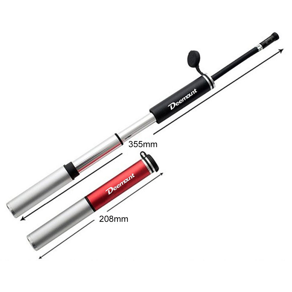 Mini Portable Bike Bicycle Tire Inflator High-Pressure Aluminium Alloy Air Pump