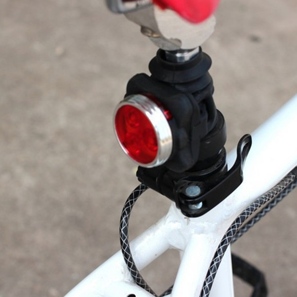 Practical USB Charging Bicycle 3 LED Head Front Light Bike Safety Sign Lamp