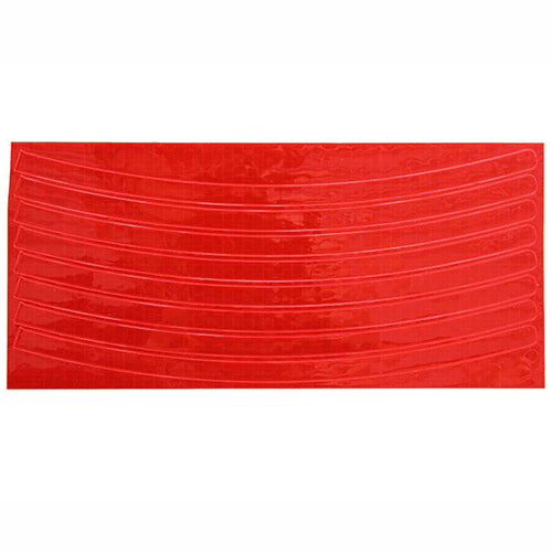 Fluorescent MTB Bike Bicycle Sticker Cycling Wheel Rim Reflective Stickers Decal