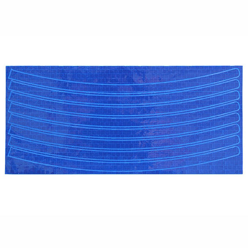 Fluorescent MTB Bike Bicycle Sticker Cycling Wheel Rim Reflective Stickers Decal