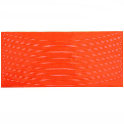 Fluorescent MTB Bike Bicycle Sticker Cycling Wheel Rim Reflective Stickers Decal