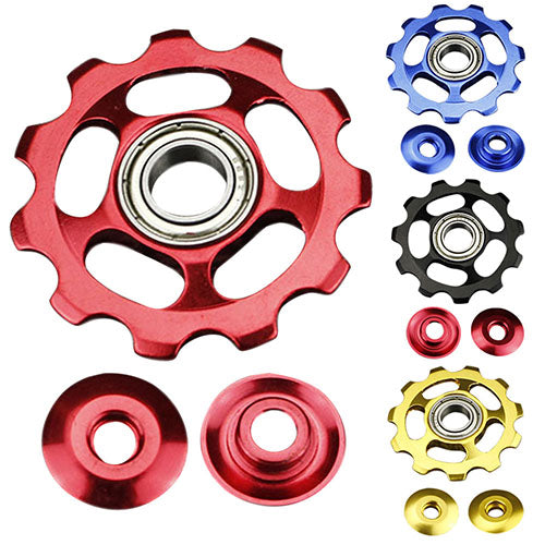 MTB 11T Bike Road Bicycle Rear Derailleur Aluminum Alloy Pulley Jockey Wheel