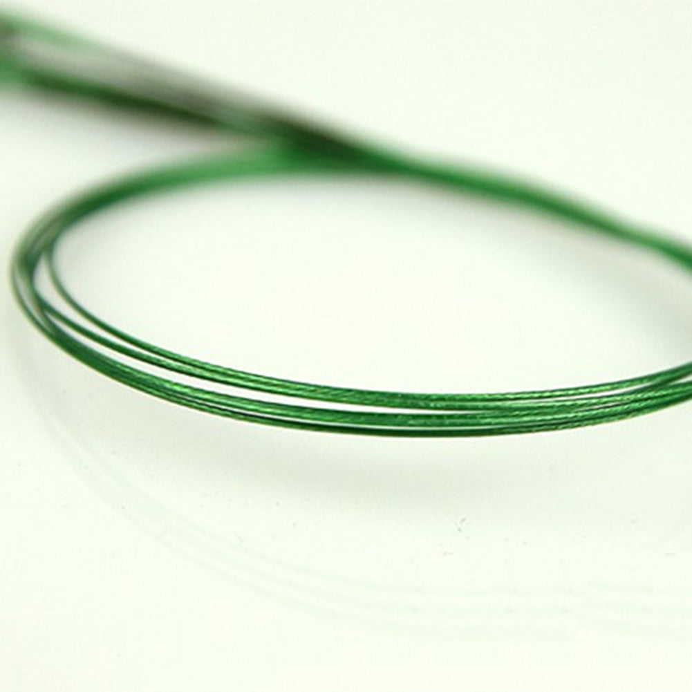 60Pcs Lure Fishhook Anti-bite Fishing Line Leash Cord Steel Wire Leader Tackle