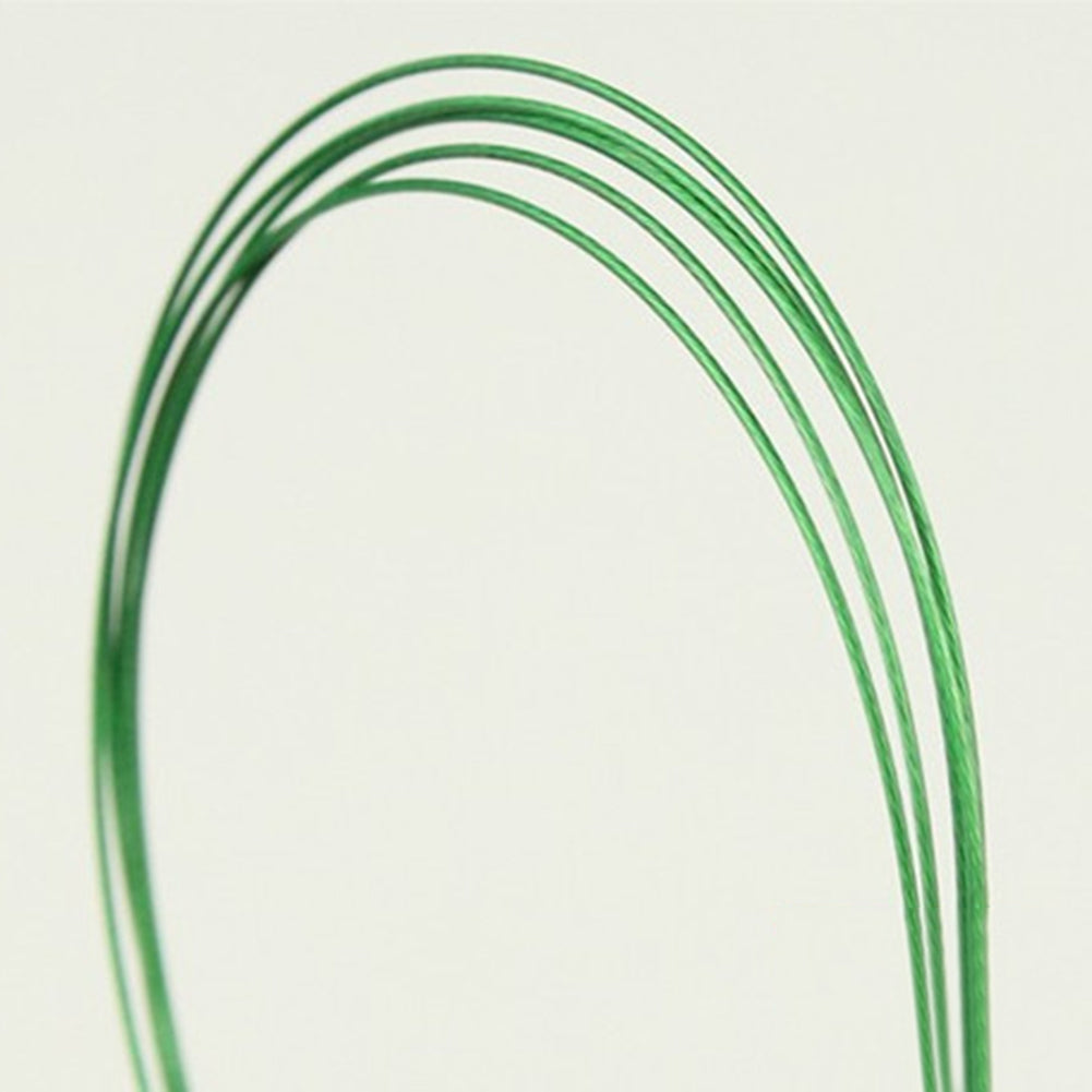 60Pcs Lure Fishhook Anti-bite Fishing Line Leash Cord Steel Wire Leader Tackle