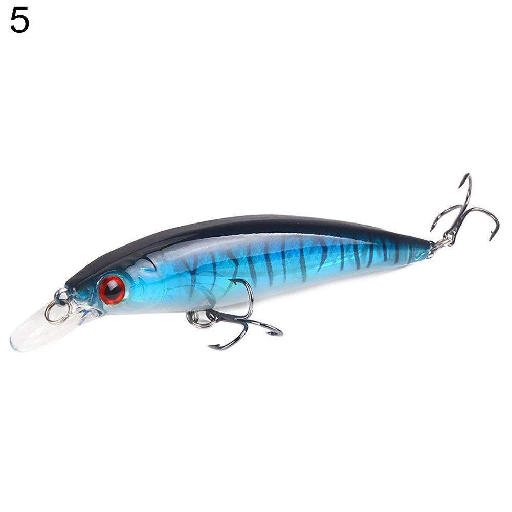 11.5cm Artificial 3D Eyes Fish Lure Outdoor Fishing Bait Tackle Tool with Hook