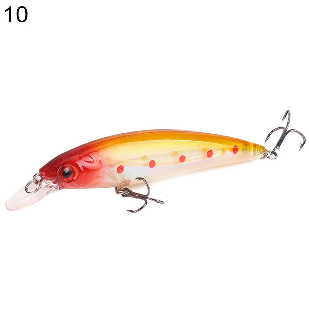 11.5cm Artificial 3D Eyes Fish Lure Outdoor Fishing Bait Tackle Tool with Hook