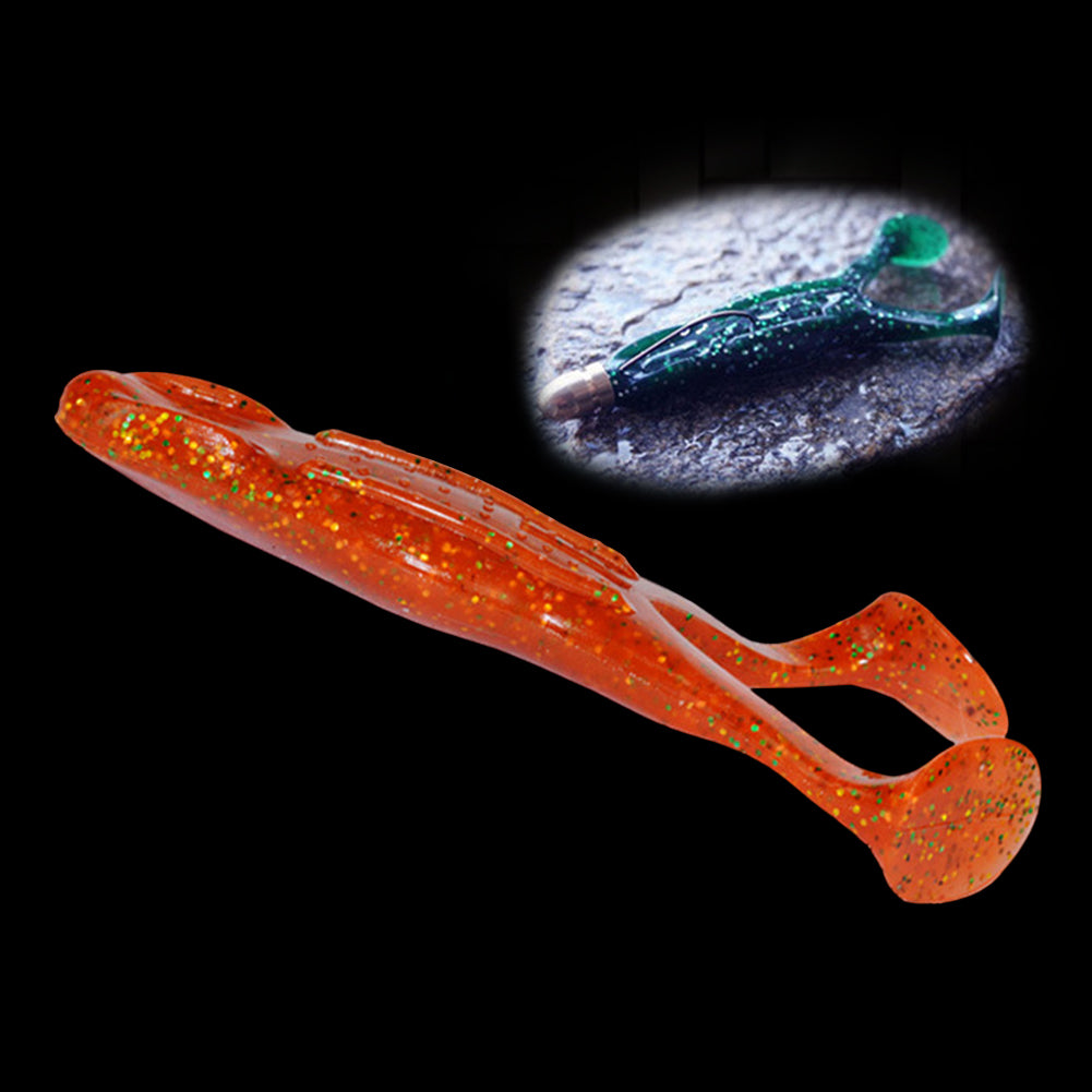2Pcs Artificial Lifelike Frog Fishing Lure Bait Silicone Simulation Tackle Tool