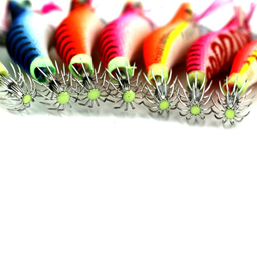 Plastic Shrimp Shape False Bait Luminous Lures Bionic Squid Hook Fishing Lure